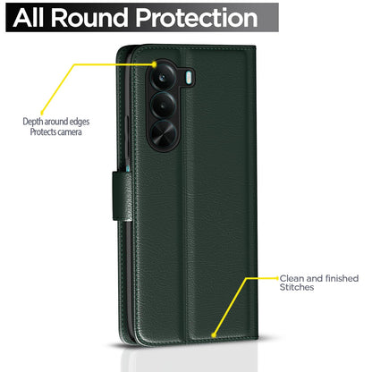 Green mobile flip cover for Realme P4x 5G – Pikkme – photo 4