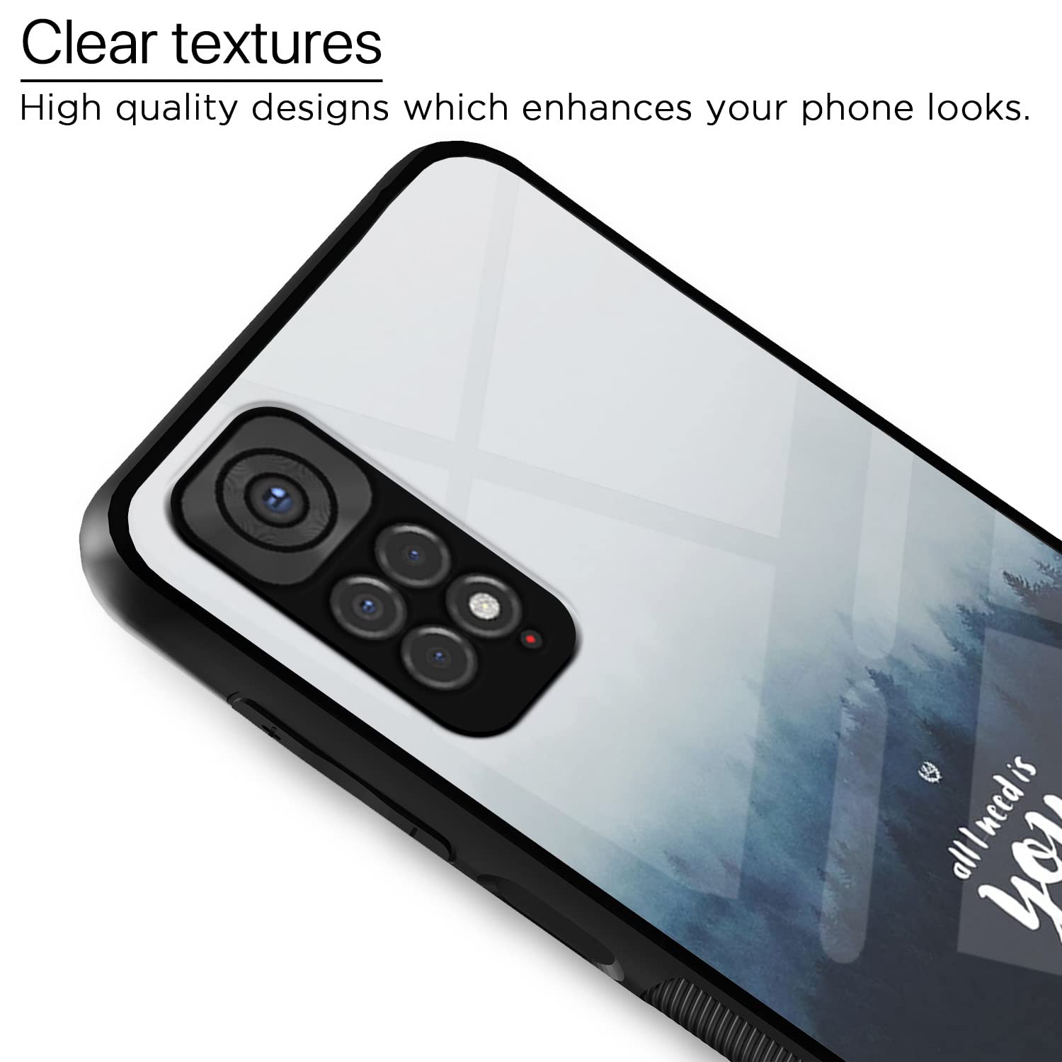 Redmi Note 11/Note 11s Hybrid mobile cover by Pikkme – photo 4