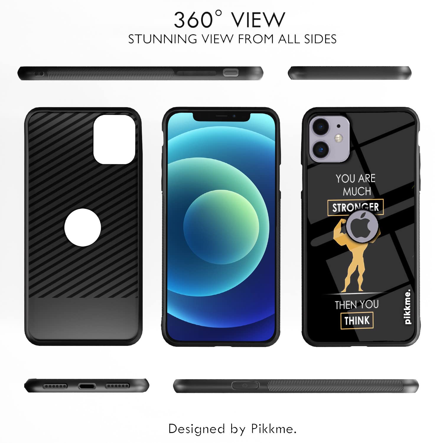 Hybrid Phone cover for iPhone 12 – Pikkme – photo 2