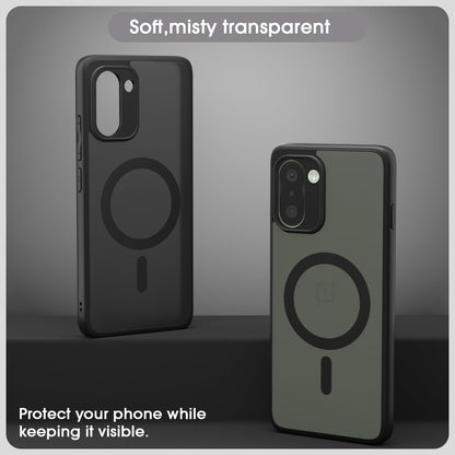 Black smoke mag-safe back cover for OnePlus 15R 5G – Pikkme – photo 3