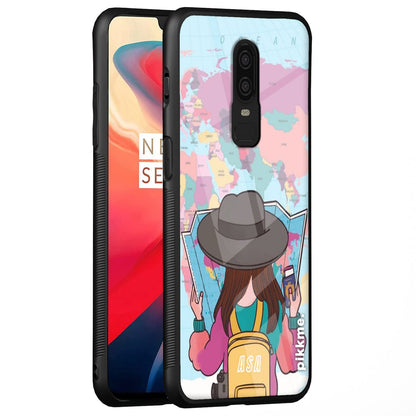 Pikkme OnePlus 6 Hybrid mobile back cover