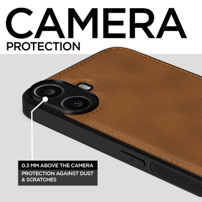 Pikkme CMF by Nothing Phone 1 Leather Back Case | Brown