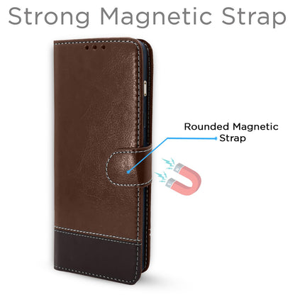 Pikkme brown & coffee flip cover for Samsung J5 Prime – photo 6