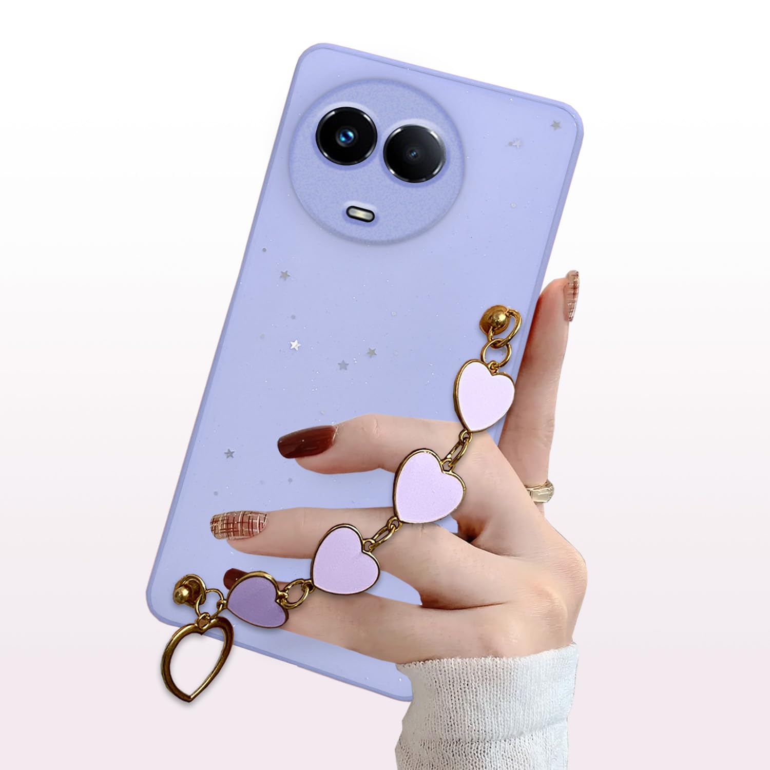 Realme 11/11X/Narzo 60X 5G mobile cover in purple by Pikkme – photo 3