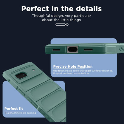 Green Liquid Silicone back cover for Google Pixel 7A – Pikkme – photo 4