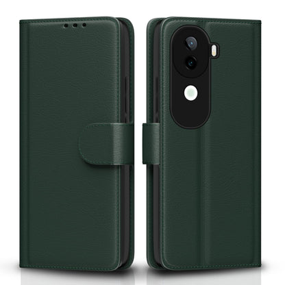 Green mobile flip cover for Vivo V40e/iQOO Z9s 5G – Pikkme