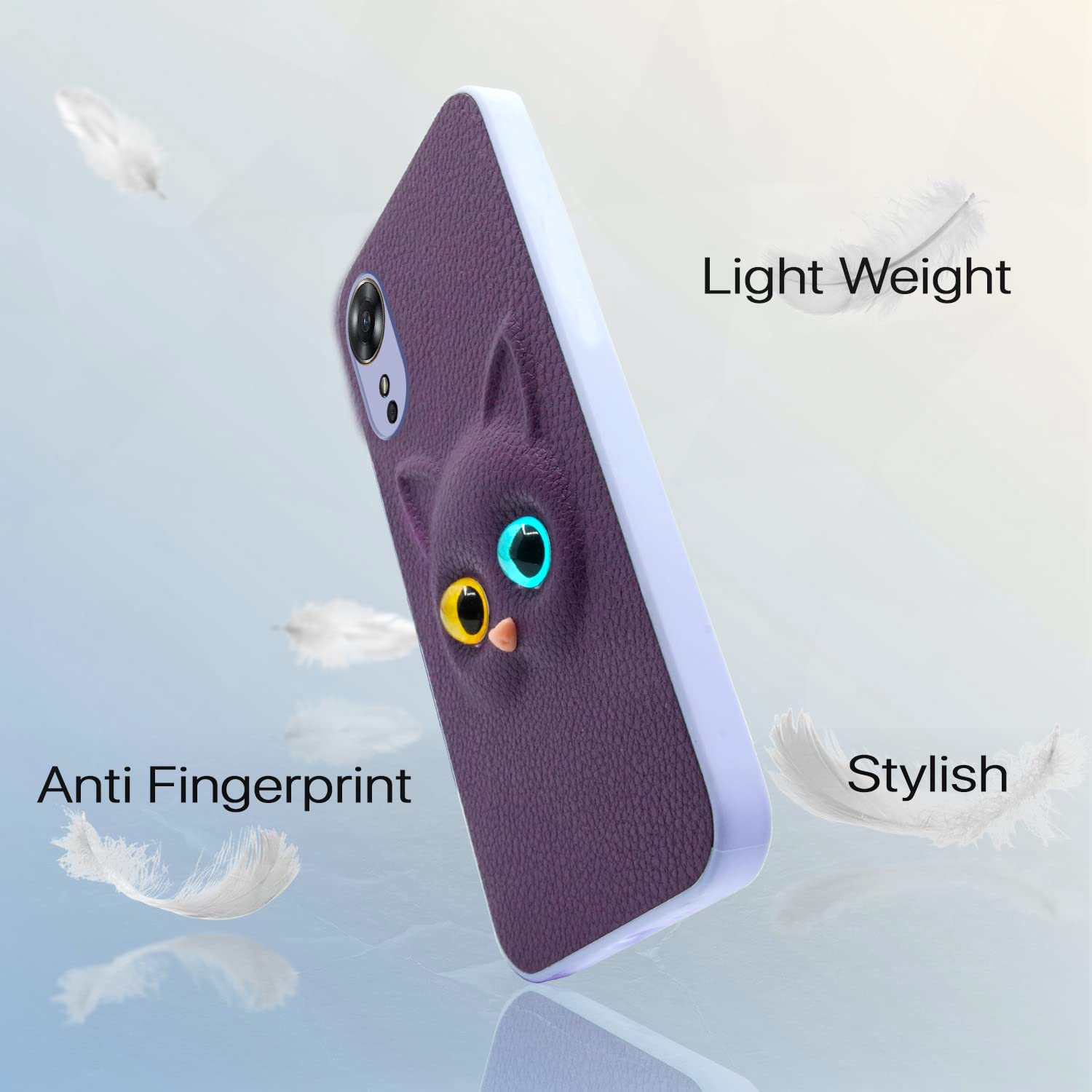 Pikkme purple mobile cover for Oppo A17 – photo 5