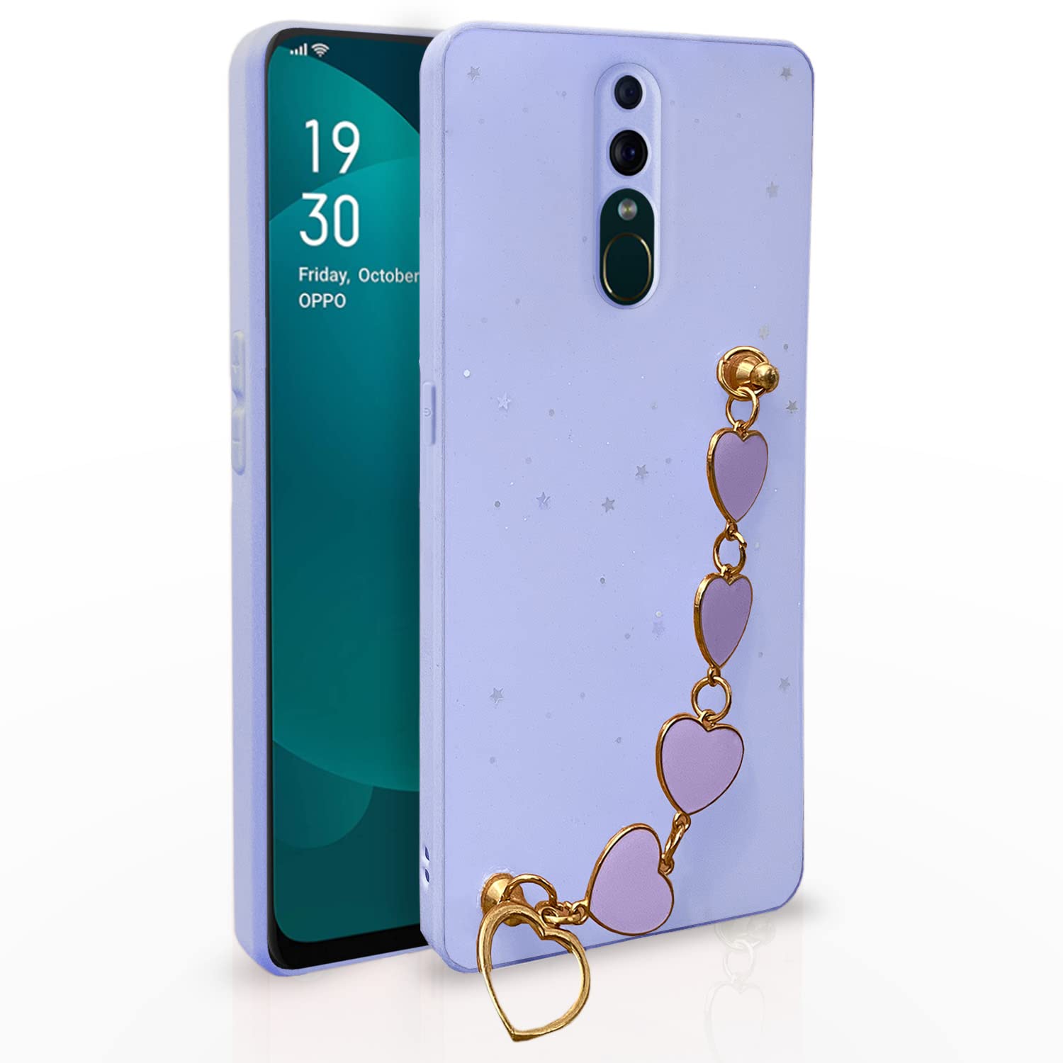 Oppo F11 mobile cover in purple by Pikkme