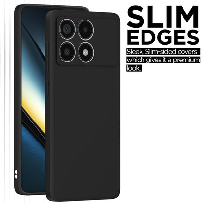 Pikkme Poco F6 Pro 5G black back cover – photo 7