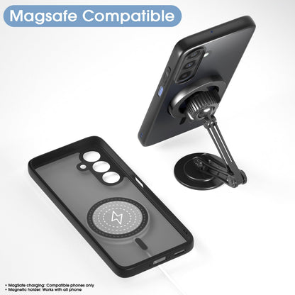 Pikkme Samsung M17/A17/F17 5G MagSafe black smoke mag-safe back cover – photo 7