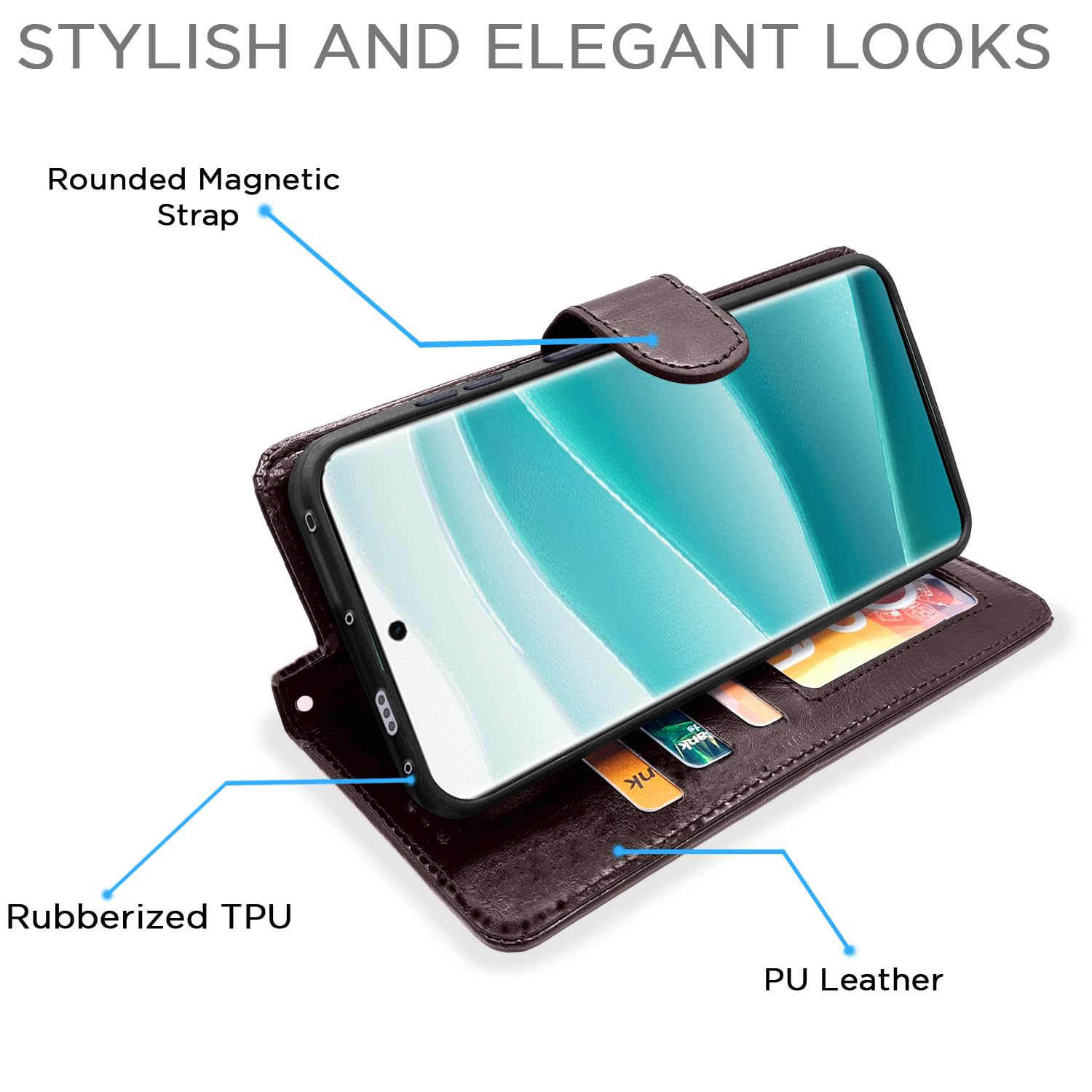 Coffee Wallet wallet flip cover for Redmi Note 14 Pro/Note 14 Pro Plus 5G – Pikkme – photo 5