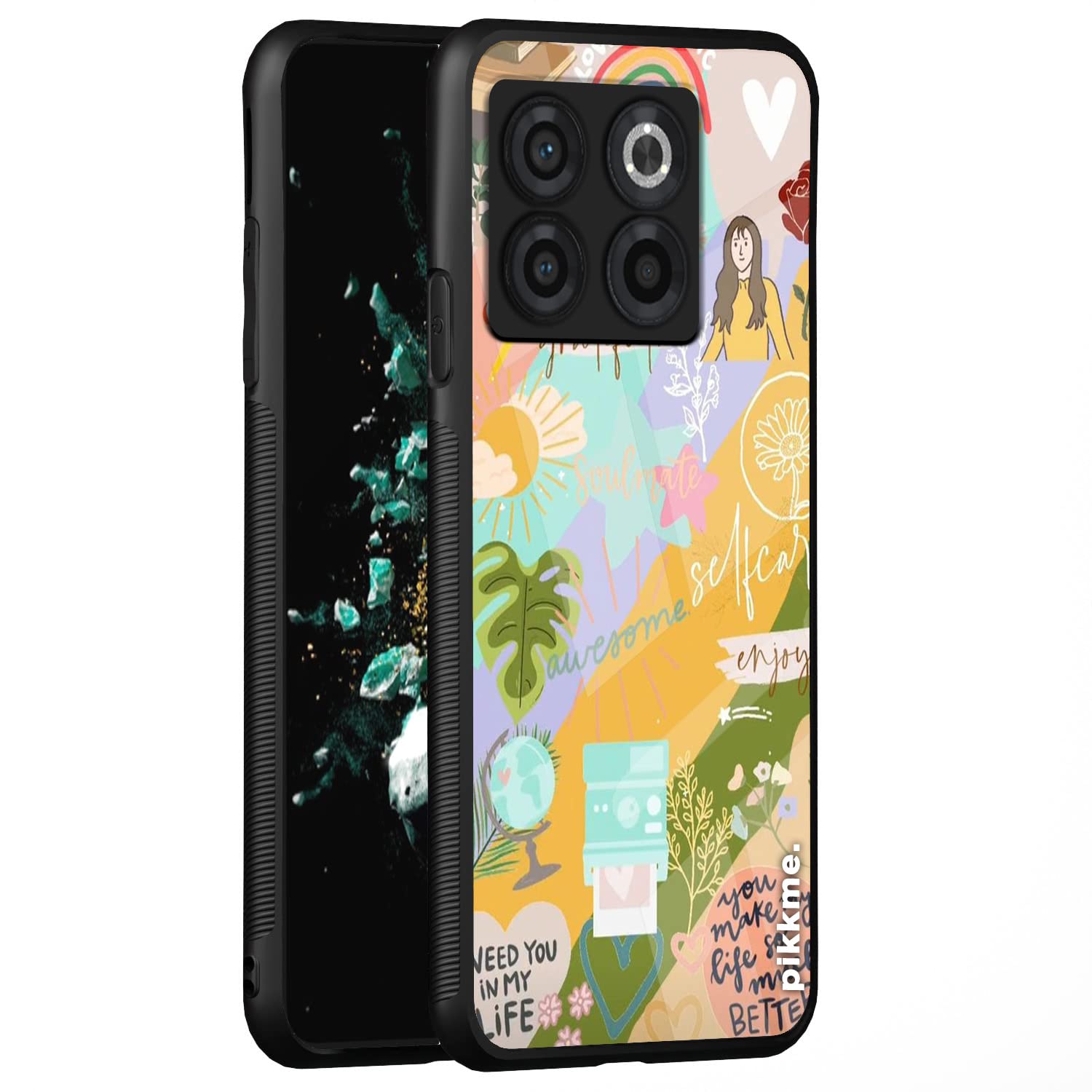 OnePlus 10T 5G Hybrid back cover by Pikkme