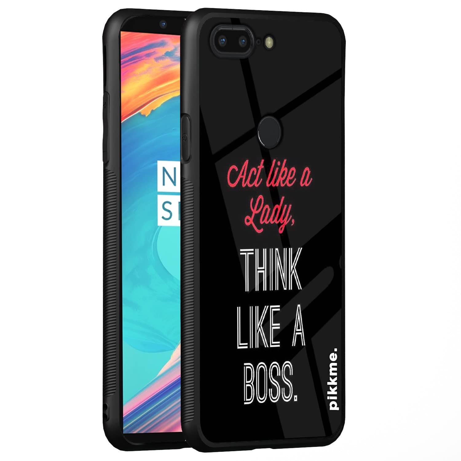 OnePlus 5T Hybrid back cover by Pikkme