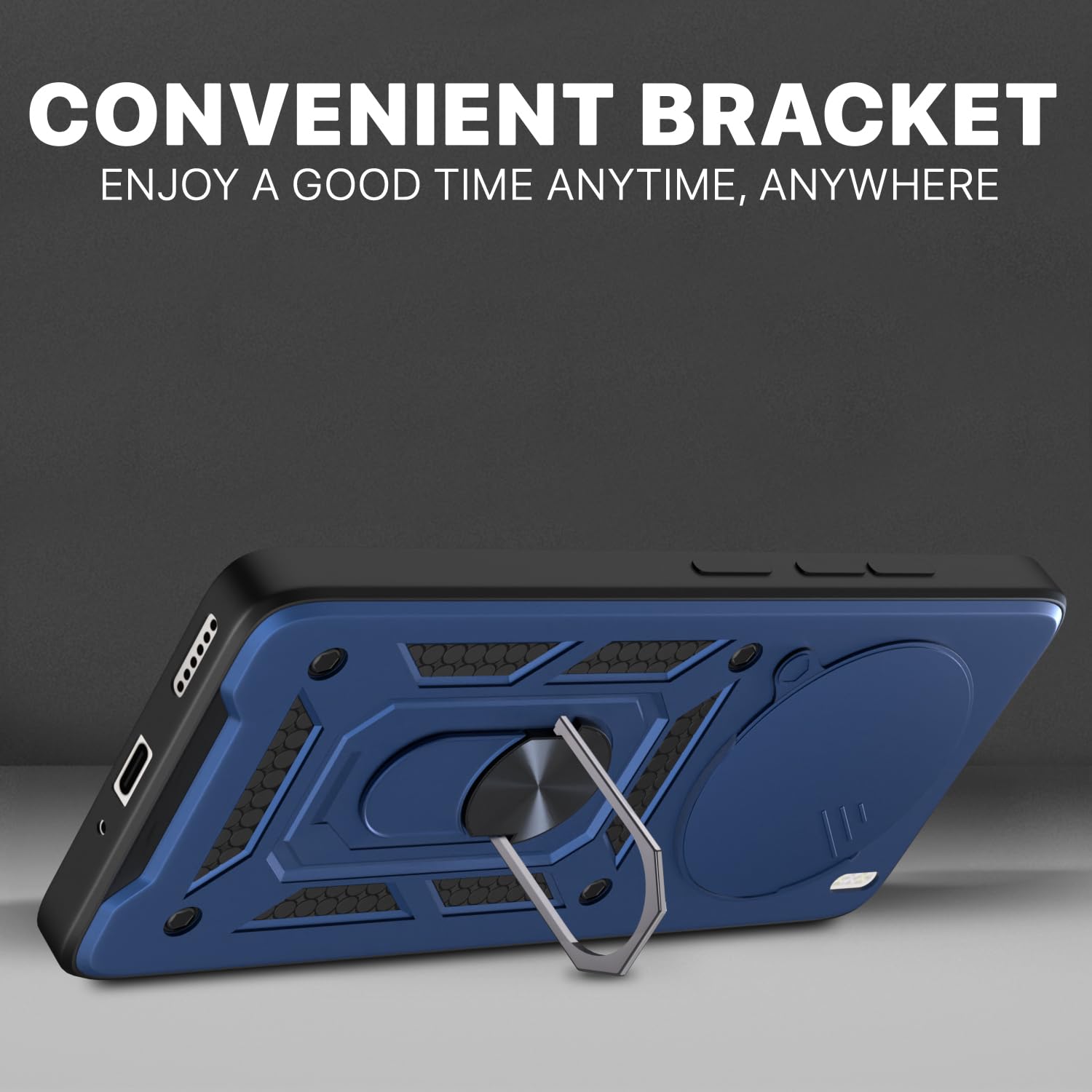 Vivo X200 Pro 5G mobile back cover in blue by Pikkme – photo 3
