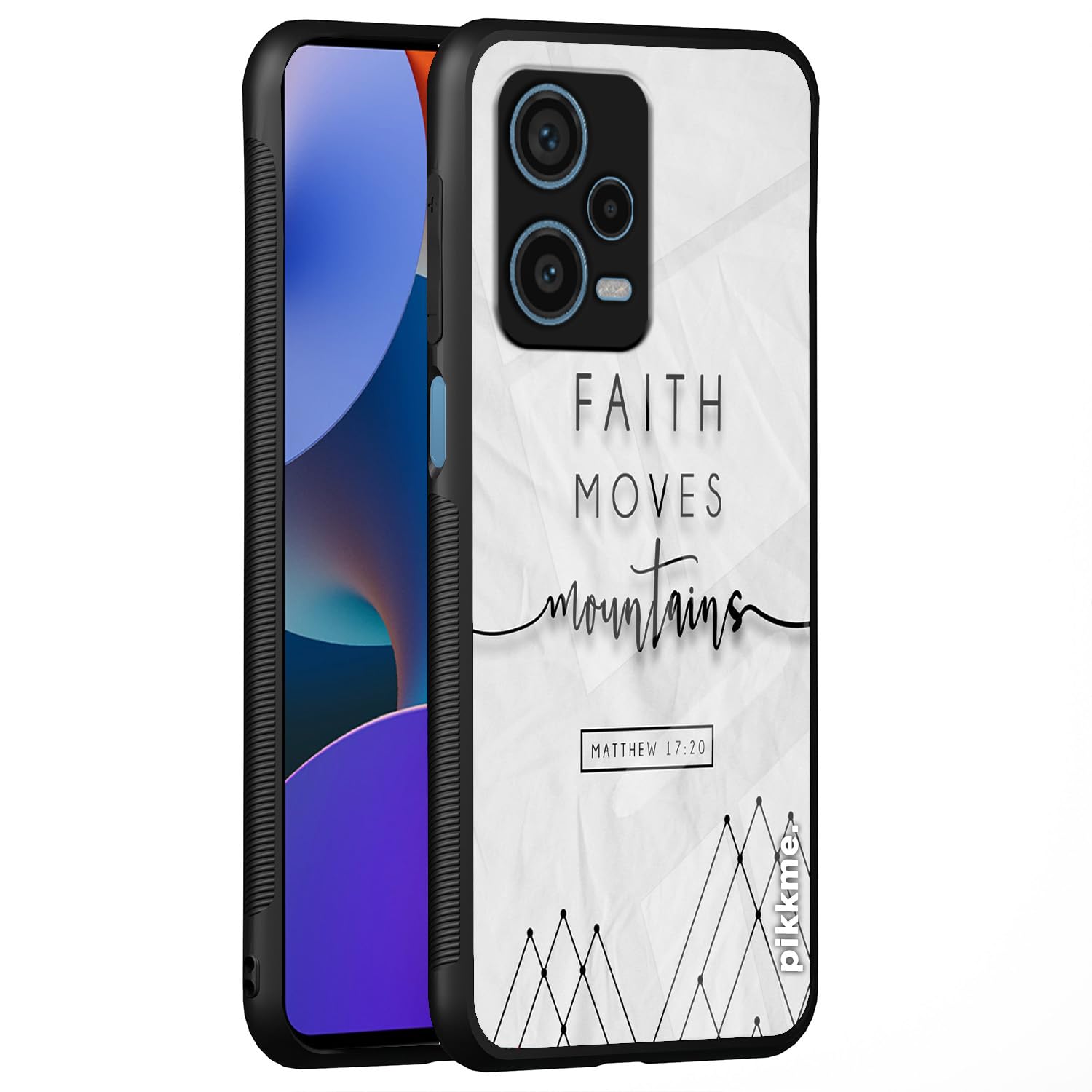 Pikkme Hybrid mobile cover for Redmi Note 12 Pro Plus 5G