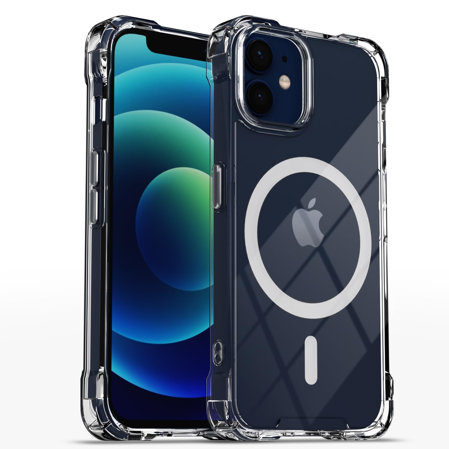 Pikkme transparent mag-safe phone cover for iPhone 12 Mini