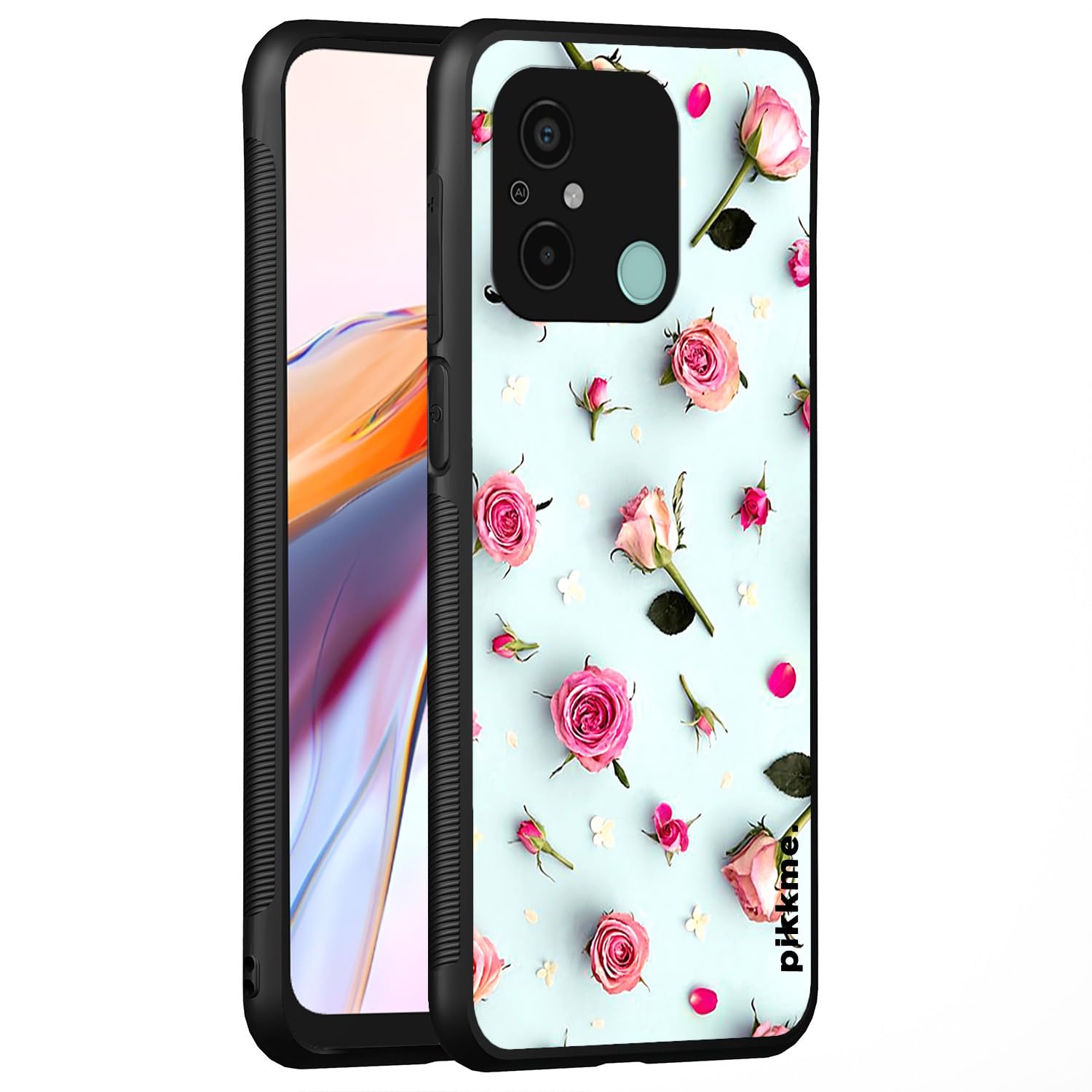Pikkme Flower phone cover for Redmi 12C/Poco C55