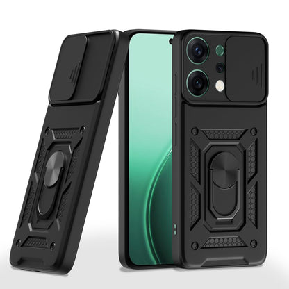 Pikkme black mobile back cover for Oppo Reno 14 5G