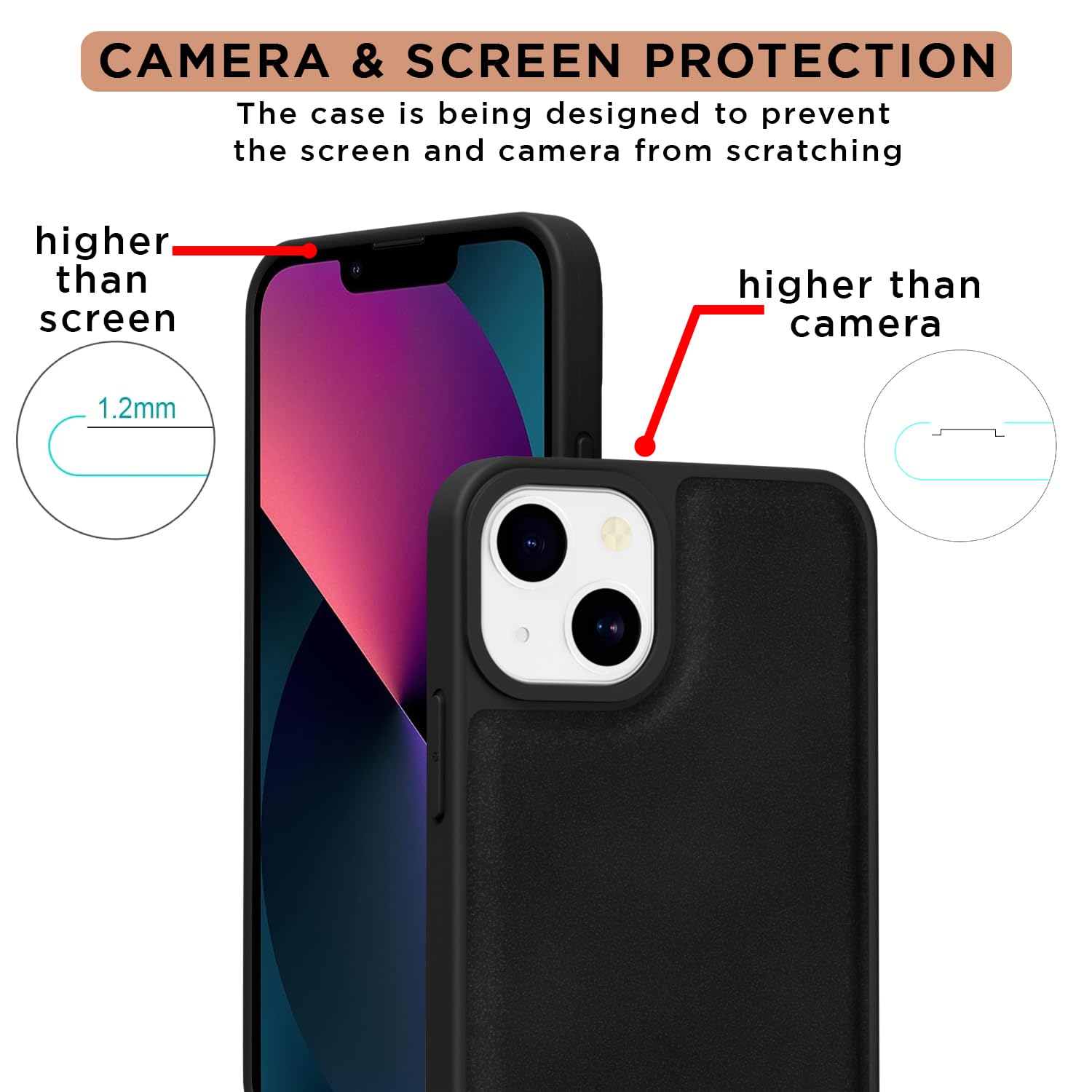 Pikkme iPhone 13 black mobile back cover – photo 4