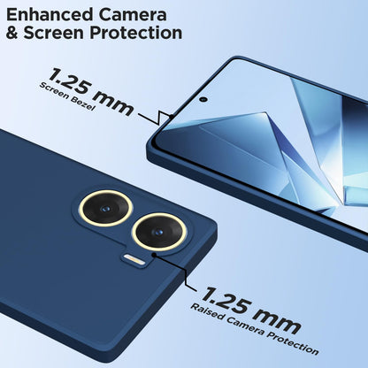 Vivo V29e 5G Matte mobile cover in blue by Pikkme – photo 6