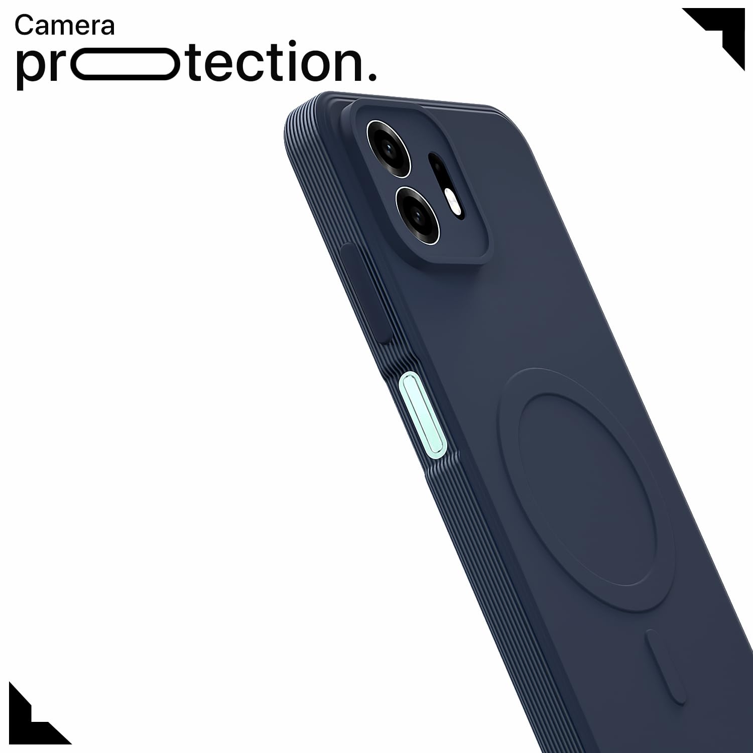 Blue MagSafe mobile back cover for OnePlus N6 5G – Pikkme – photo 5