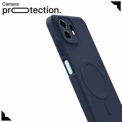 Blue MagSafe mobile back cover for OnePlus N6 5G – Pikkme – photo 5