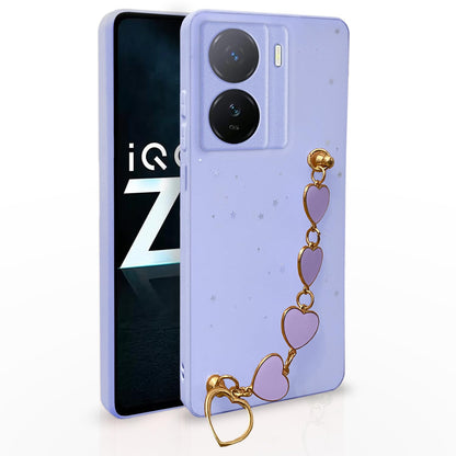 Pikkme iQOO Z7/Z7s 5G Chain purple phone cover