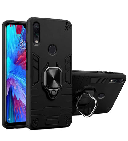 Pikkme black mobile cover for Redmi Y3, Redmi 7