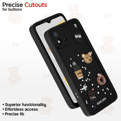 Black Silicone phone cover for Realme C20 – Pikkme – photo 6