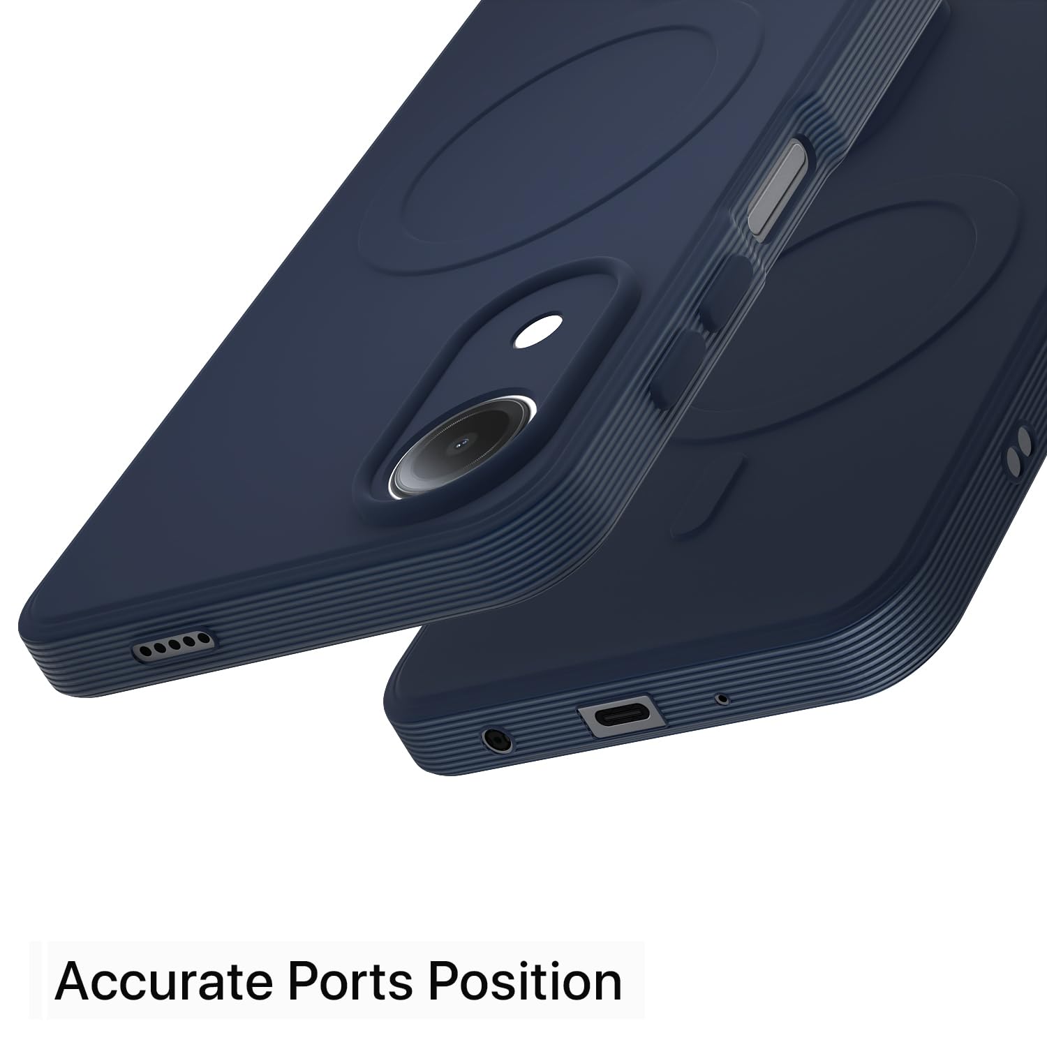 Pikkme blue MagSafe back cover for Vivo T5e – photo 4