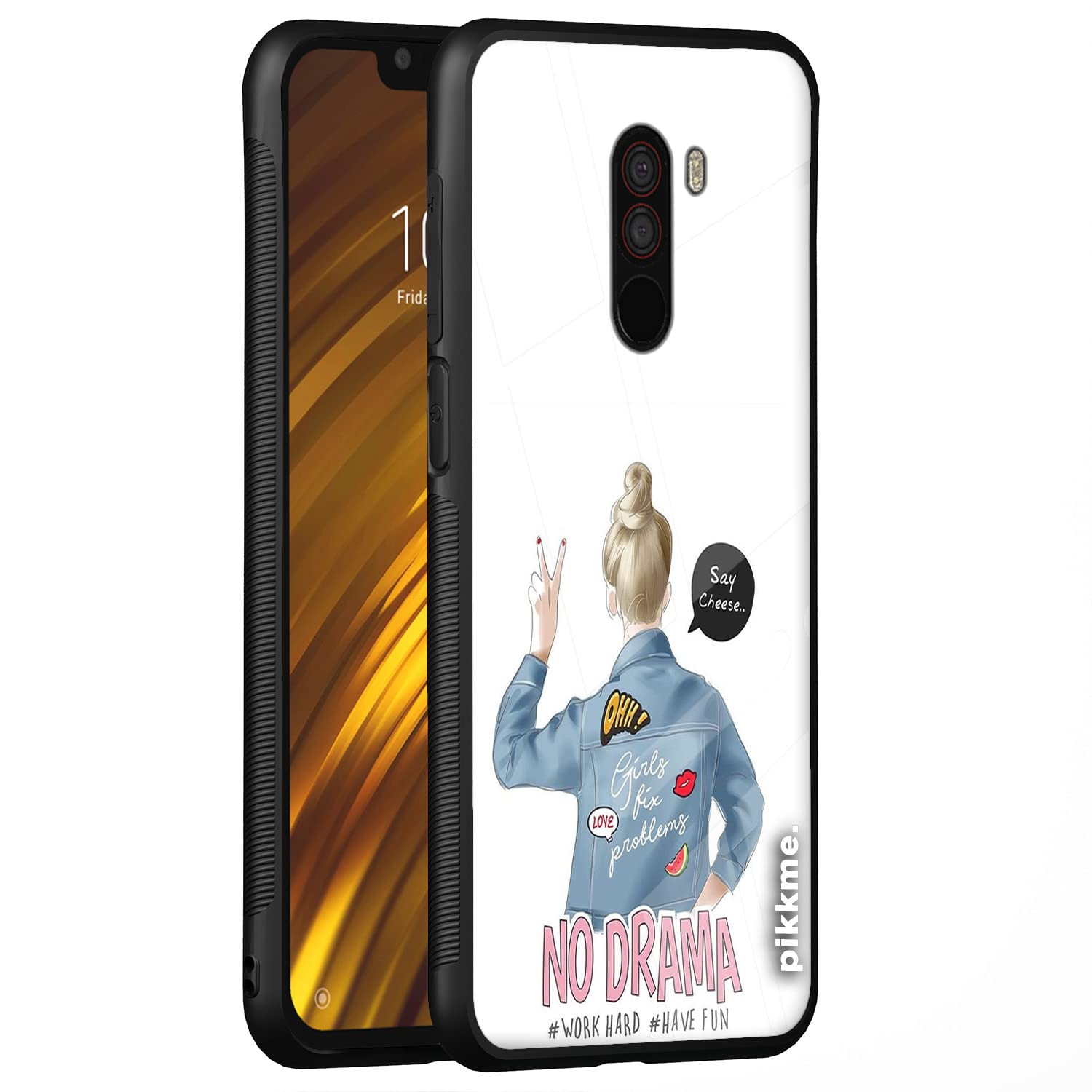 Poco F1 back cover by Pikkme
