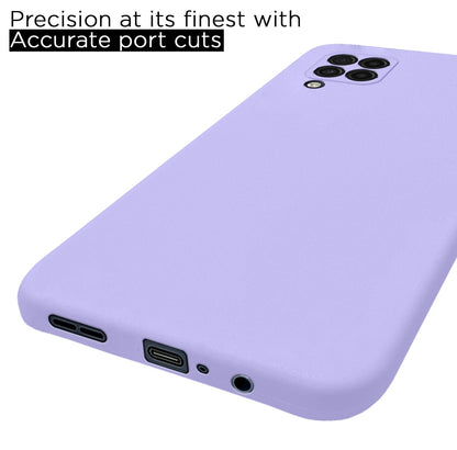 Pikkme purple Liquid Silicone phone cover for Samsung M32 4G/M32 Prime/F22 4G – photo 5