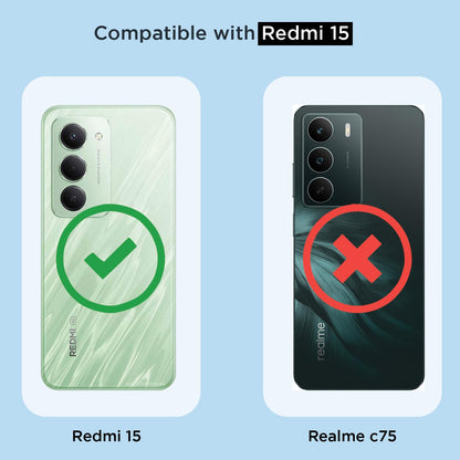 Pikkme transparent mobile cover for Redmi 15 5G – photo 4