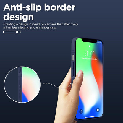 iPhone X/XS phone cover in blue by Pikkme – photo 4