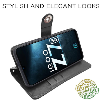 iQOO Z7/Z7s 5G flip cover in black by Pikkme – photo 5