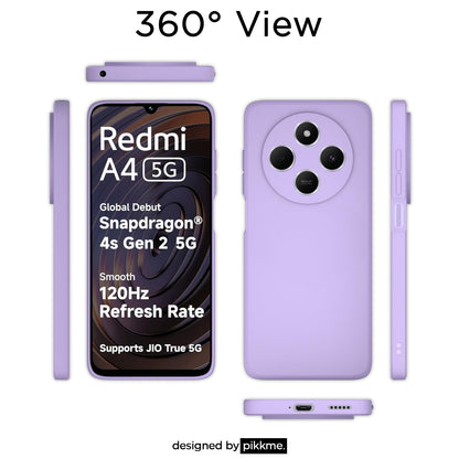 Purple Matte phone cover for Redmi A4/14C/Poco C75 5G – Pikkme – photo 4