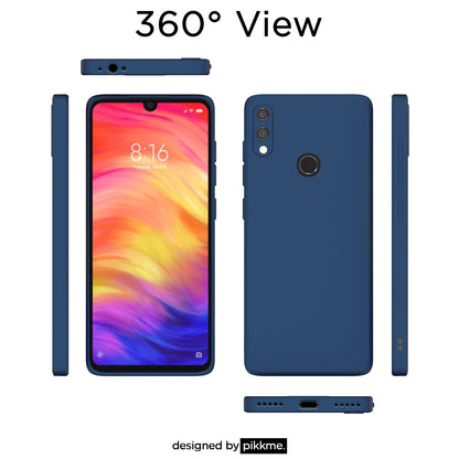 Pikkme blue Matte phone cover for Redmi Note 7/Note 7 Pro/Note 7s – photo 3