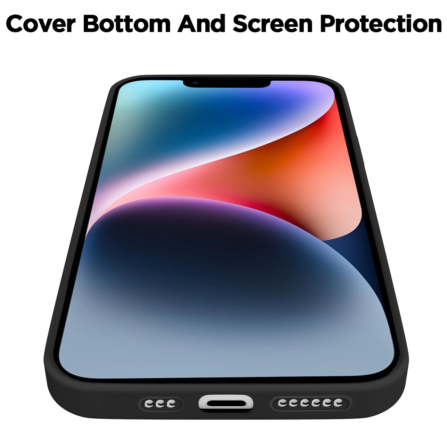 Pikkme iPhone 14 Soft Silicone black back cover – photo 6