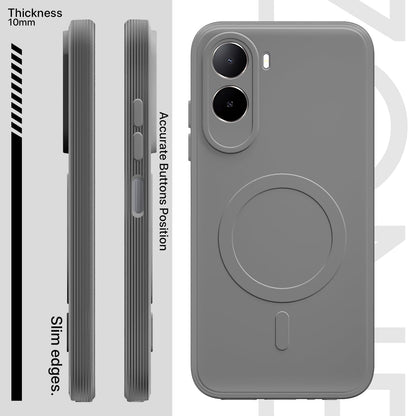 Grey mobile back cover for Redmi A7 Pro/Poco C85x 5G – Pikkme – photo 3