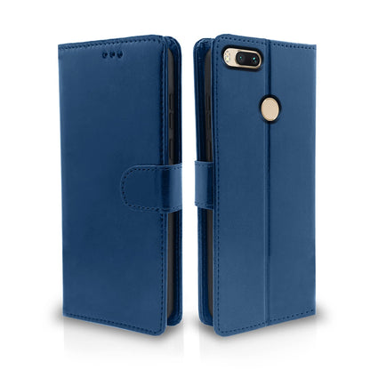  Mi A1 Vintage Flip Cover - Blue
