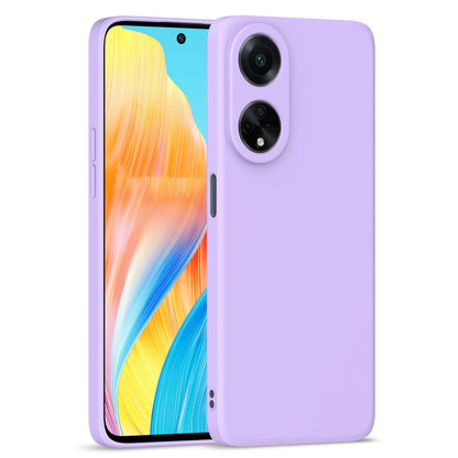 Pikkme purple Matte phone cover for Oppo F23 5G