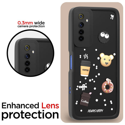 Realme 6/6i/3D mobile back cover in black by Pikkme – photo 5