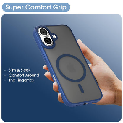 iPhone 16 MagSafe mobile cover in blue by Pikkme – photo 6