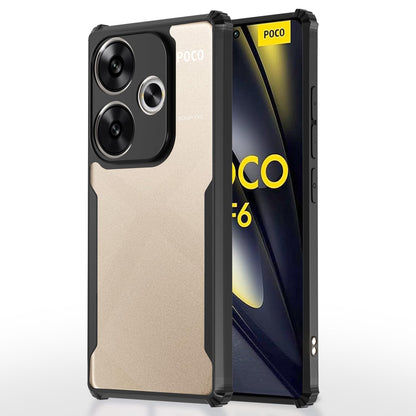 Black Clear phone cover for Poco F6 5G – Pikkme