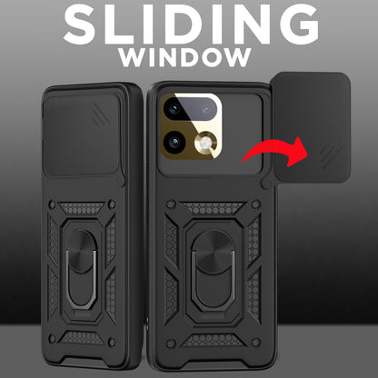 Pikkme Realme 16 Pro Plus 5G/360 D10 Camera Shield black phone cover – photo 2