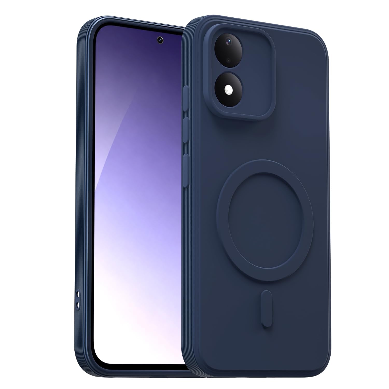 Pikkme Redmi Note 17 5G MagSafe blue mobile back cover