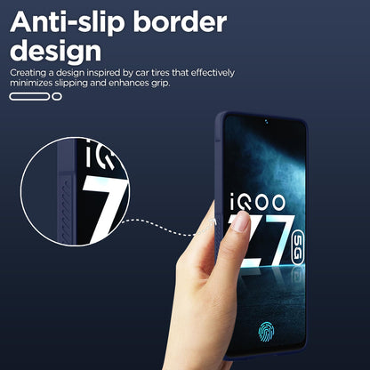 Blue mobile cover for iQOO Z7/Z7s 5G – Pikkme – photo 4