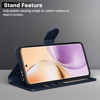 Realme 14 Pro 5G Wallet flip case in blue by Pikkme – photo 3