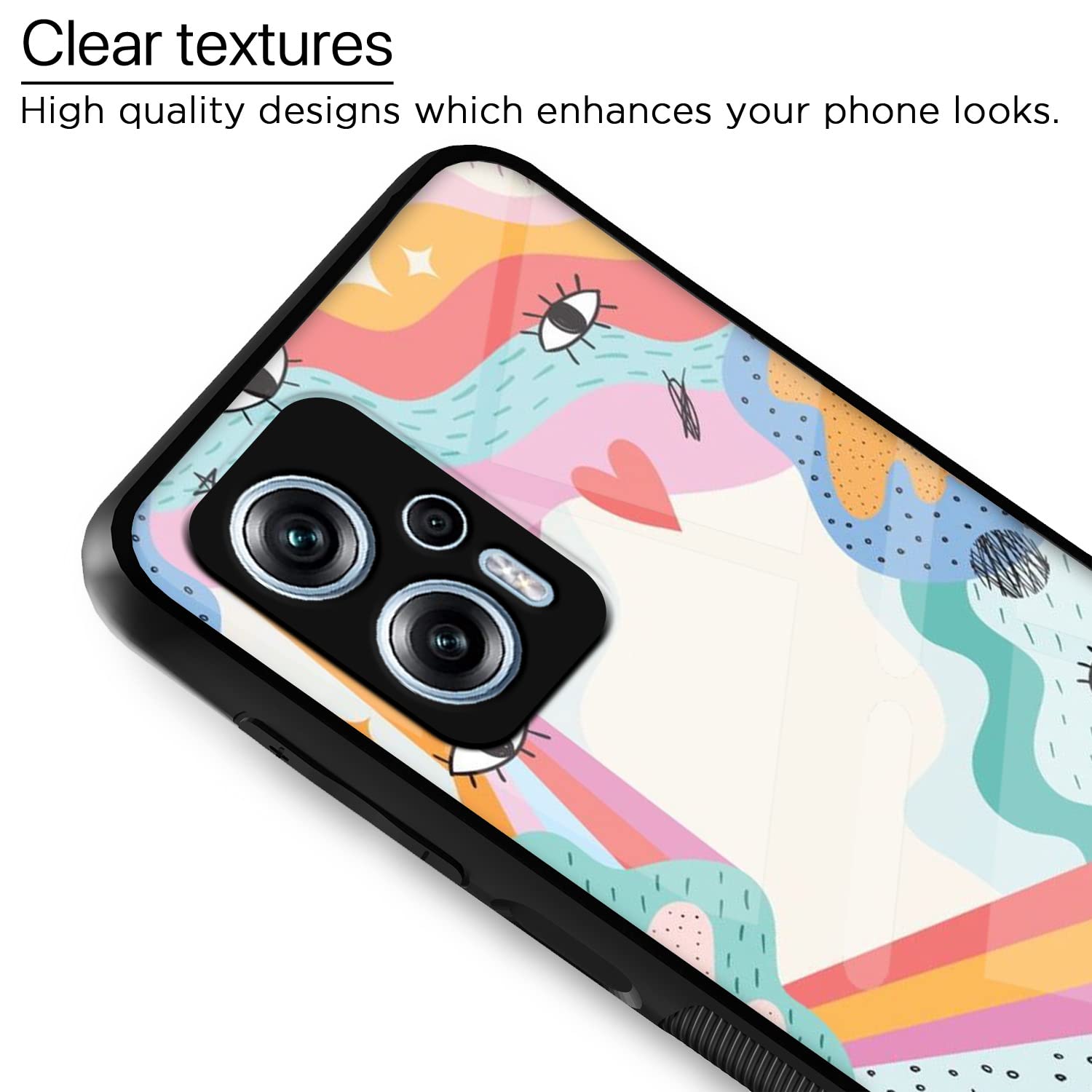 Redmi K50i 5G Hybrid back cover by Pikkme – photo 4