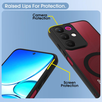 Realme Narzo 90X/C85/15X 5G phone cover in black mag-safe by Pikkme – photo 4